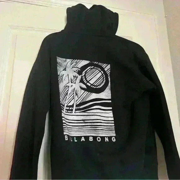 Billabong Jackets & Blazers - Billabong Mullet Pullover Hoodie Jacket coat sweater medium